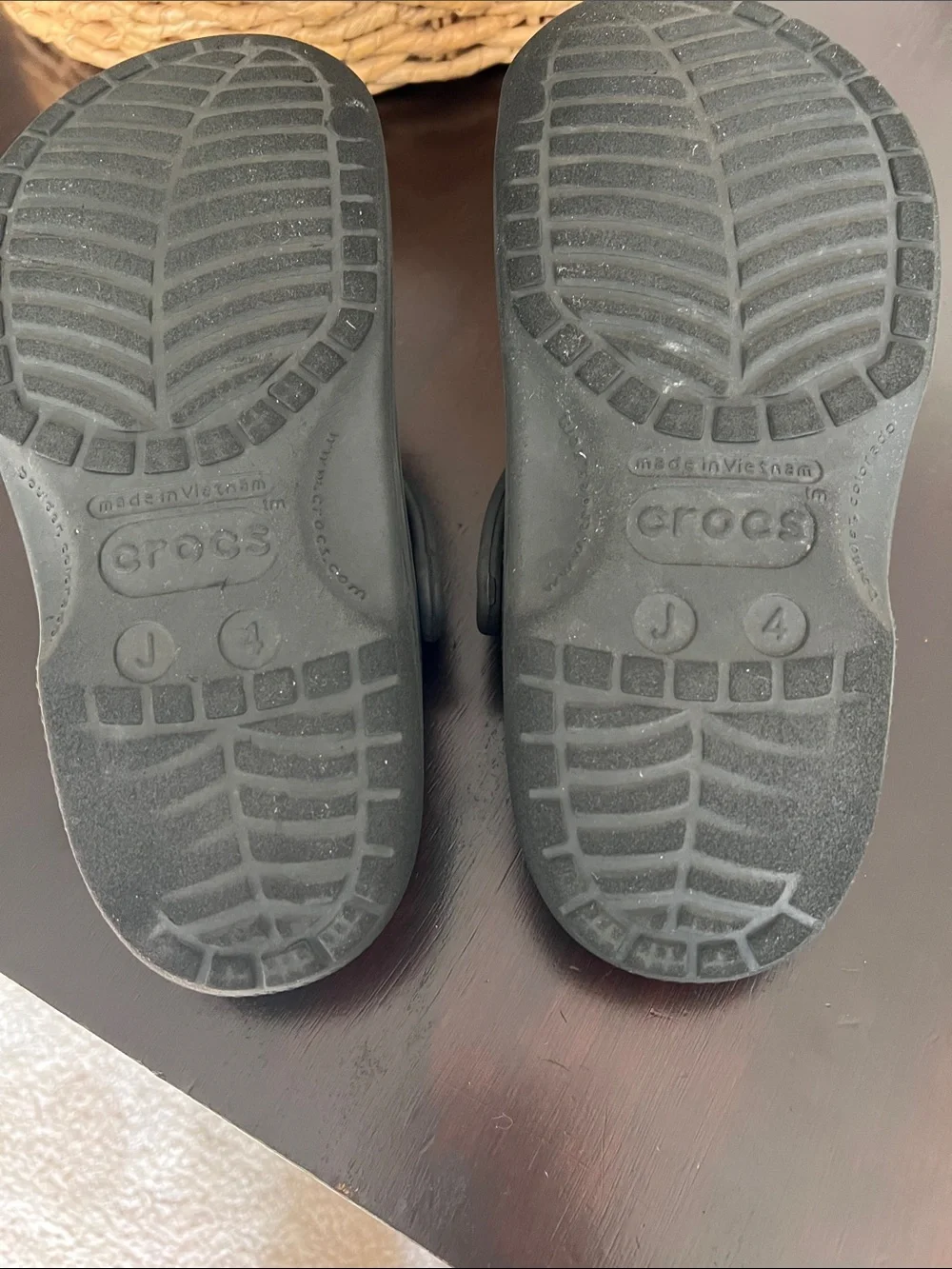 CROCS Kids Black Classic Clog